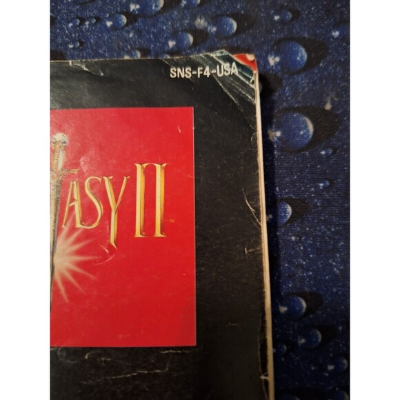 Final Fantasy II SNES Manual Only | Vintage Game Guide - Picture 3 of 7